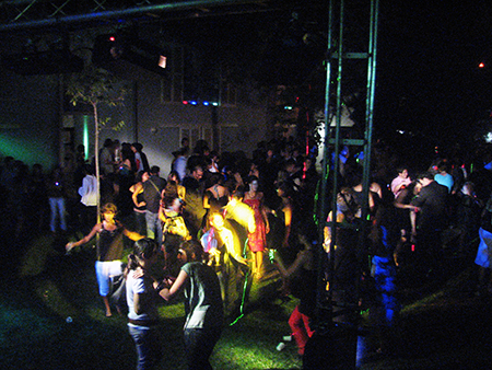 DJ Triangle Soiree etudiants Garden party nimes CHU