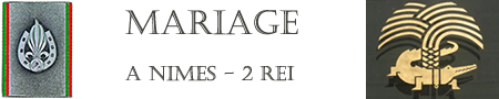 DJ Triangle Gard mariage à la Légion étrangère de Nîmes