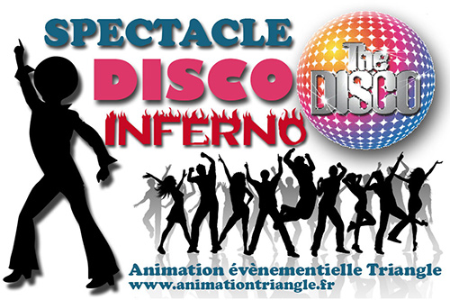 Animation Fête votive avec Groupe Triangle, danseuses et DJ - Spectacle Années DISCO 